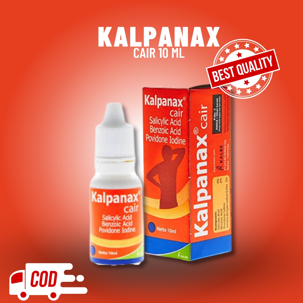 KALPANAK Cair Pembasmi Panu Kadas Kurap 10 ml Paling Murah