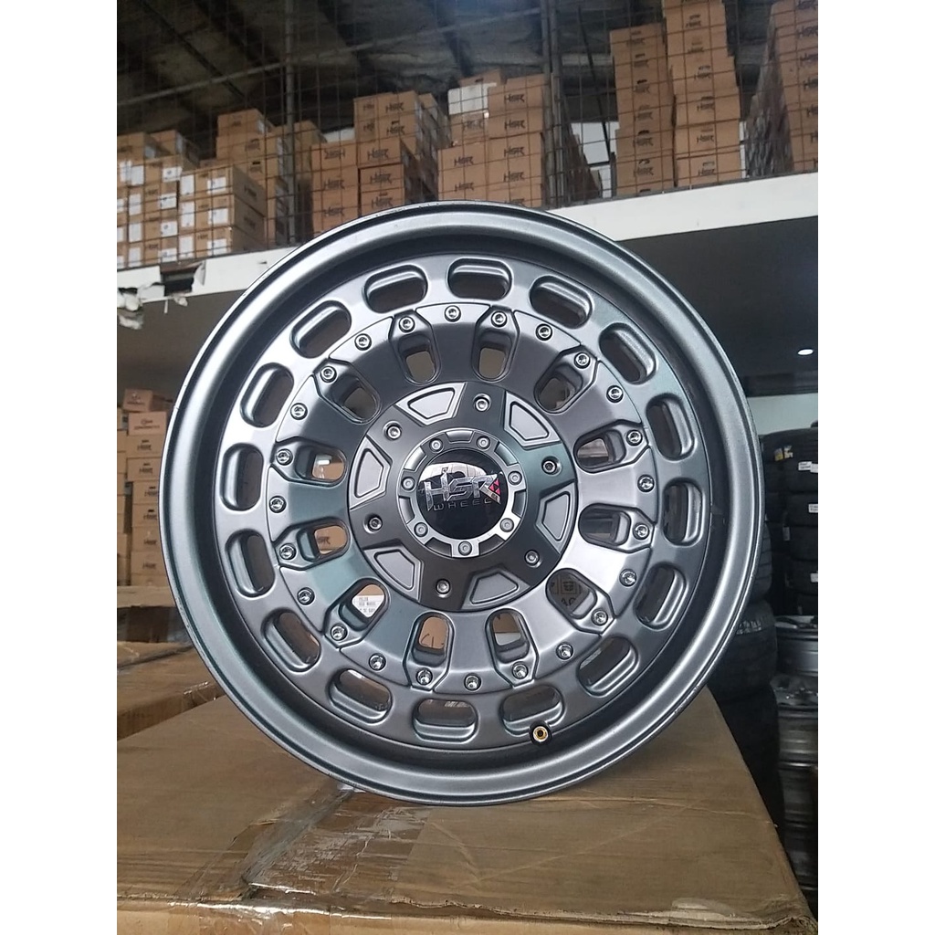 Velg Bekas MYTH07 R16 lEBAR 7 Inch Hole 5 X 139,7 Et 18 Warna Grey Cocok Untuk Mobil Feroza Katana J