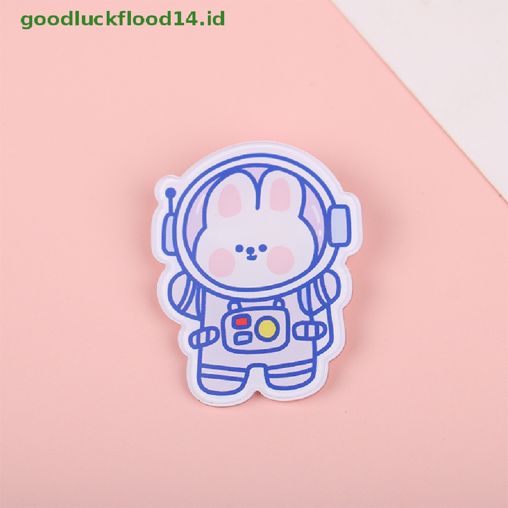 [GOOGFOUR] 5 Pcs Kawaii Japanese-style Acrylic Bros Anak Mahasiswa Bros Unisex Kerah Tas Liontin Lencana Pin Dekorasi Aksesoris Bros Perhiasan Hadiah Warna Acak [TOP]