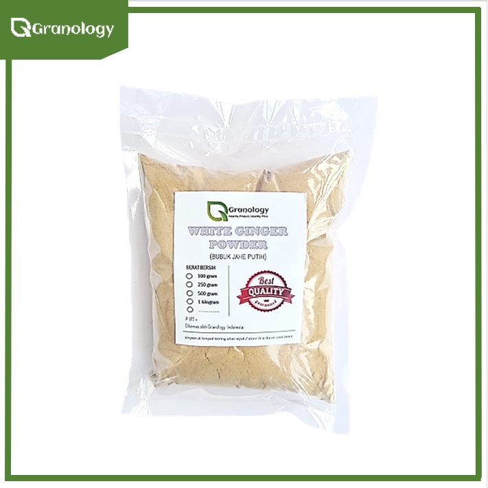 Jahe Putih Bubuk / Ginger Powder (500gram) by Granology