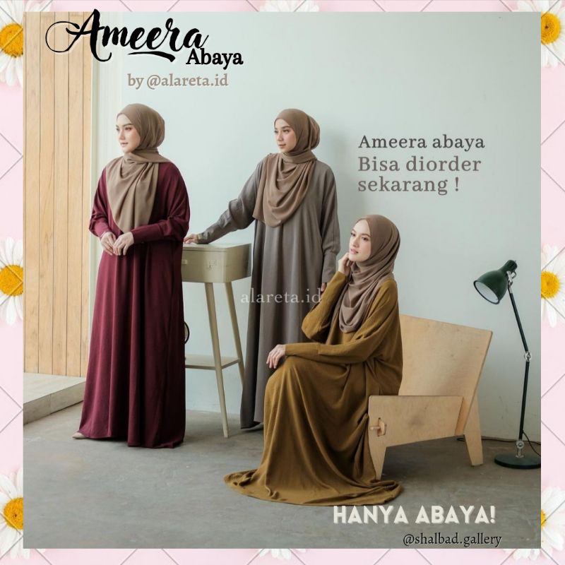 Ameera Abaya ORIGINAL by @alareta.id