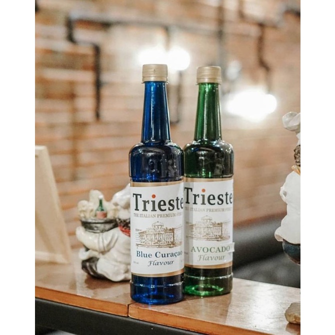 

Trieste Syrup rasa BUAH (variant tertera)