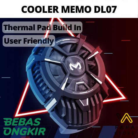 Cooler Handphone MEMO DL07 / Pendingin Handphone