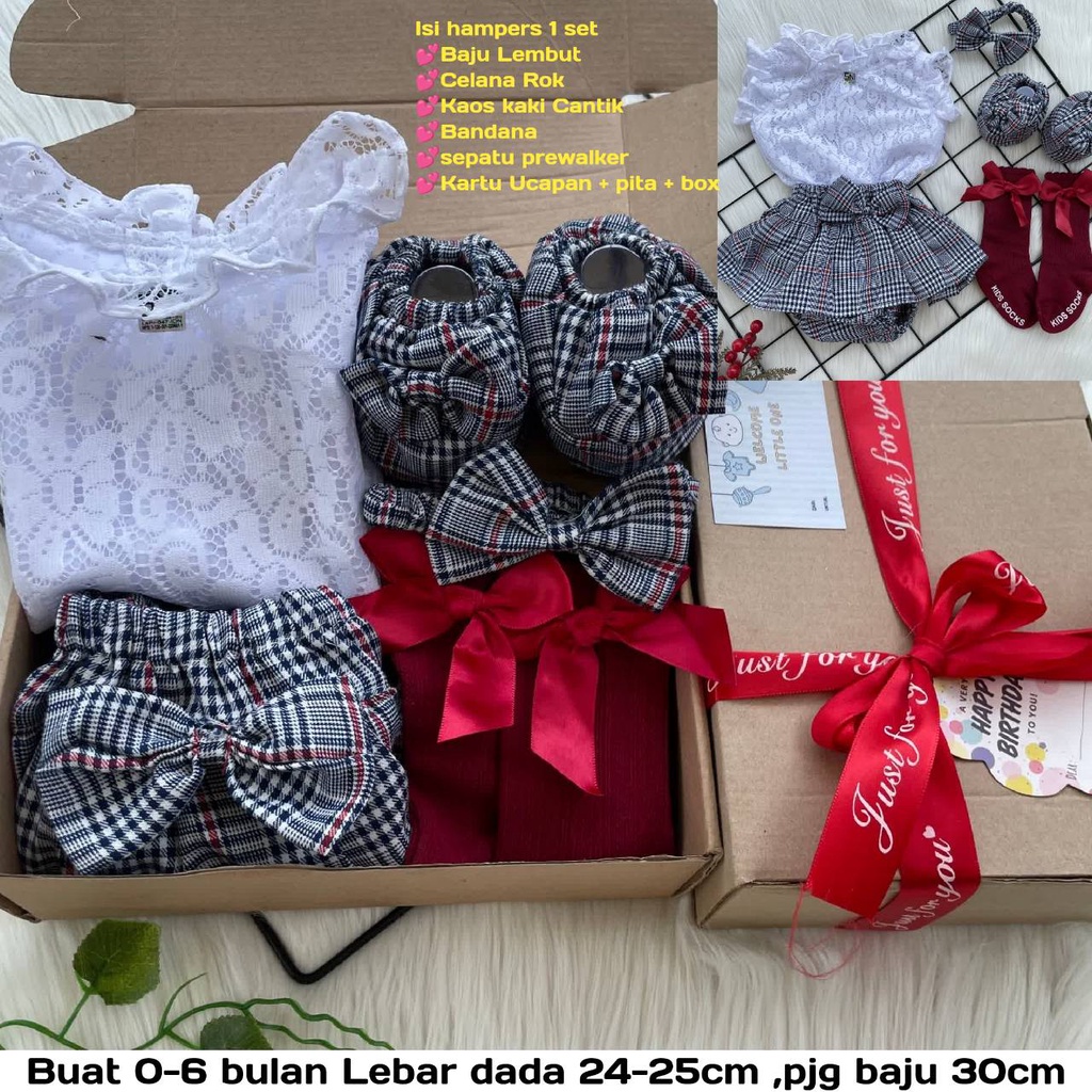 Kado bayi perempuan lucu bagus murah / Hampers newborn anak cewek