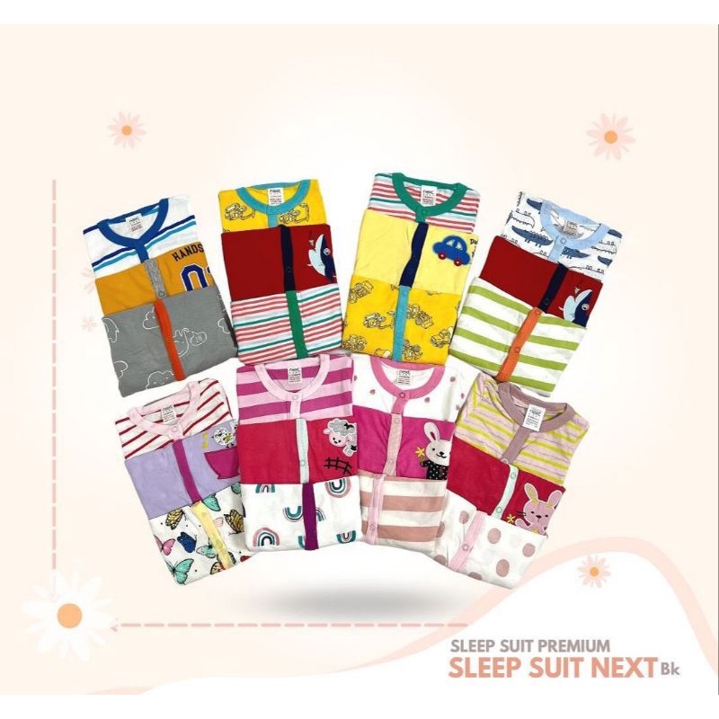 SLEEPSUIT NEXT BK KAKI 3IN1