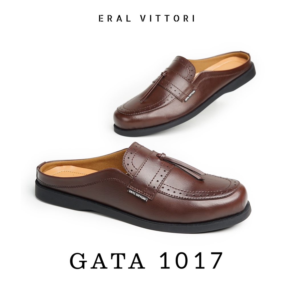 Eral Vittori - Gata 1017 Sepatu Sandal Pria Loafer Casual Formal