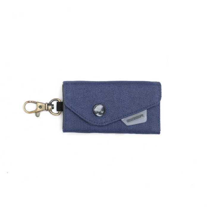 [[JNT COD]] EIGER AZTEC TRIFOLD 1.0 WALLET - Biru, All Size