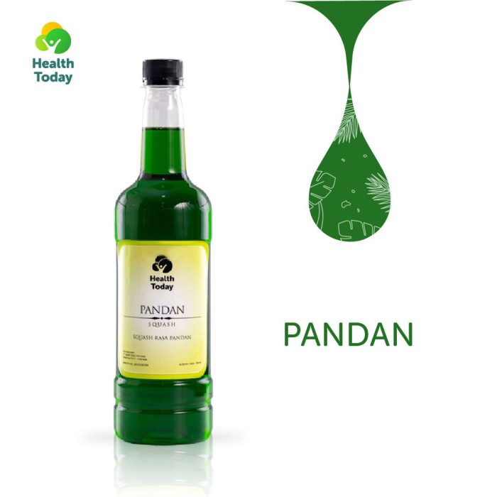 

HEALTH TODAY PREMIUM PANDAN SYRUP (SIRUP PREMIUM RASA PANDAN)