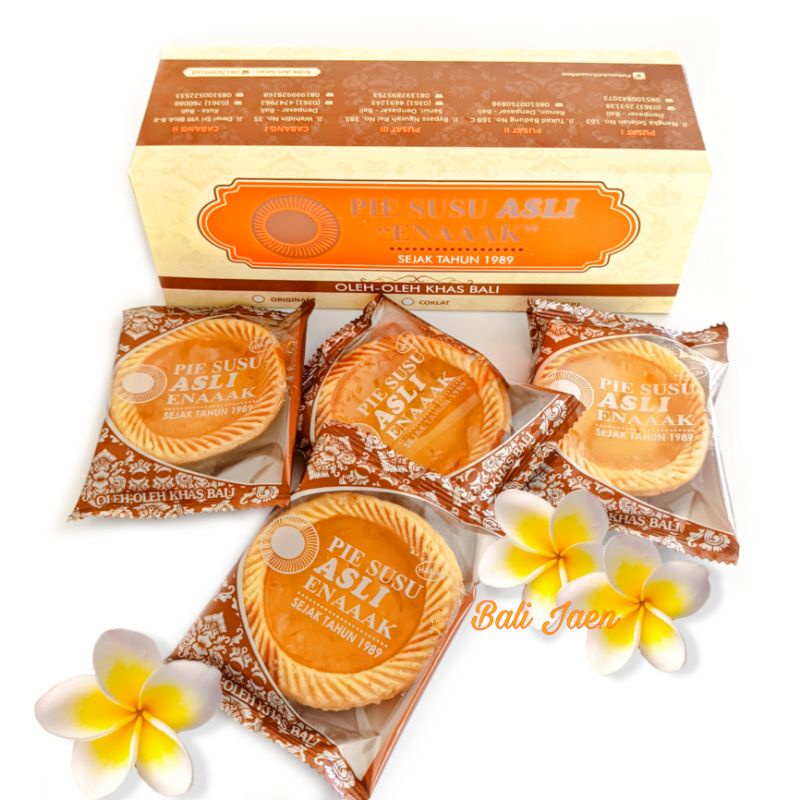 

Pie Susu Asli Enak Original (10 pcs)