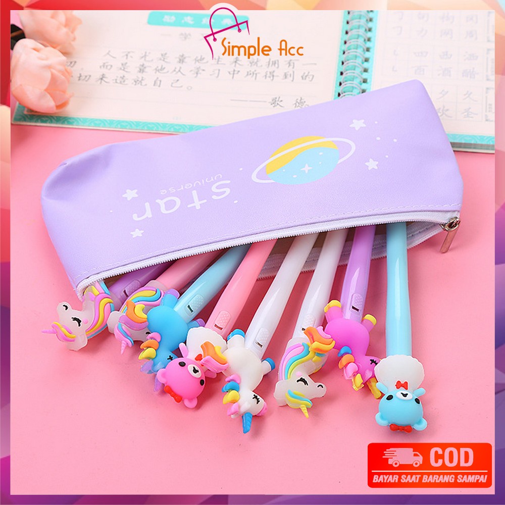 

DO-A51 Tempat Pensil Buah Sweet Simple Perlengkapan Sekolah Lucu / Tempat Penyimpanan Pulpen Alat Tulis Pencil Case Fruit Import