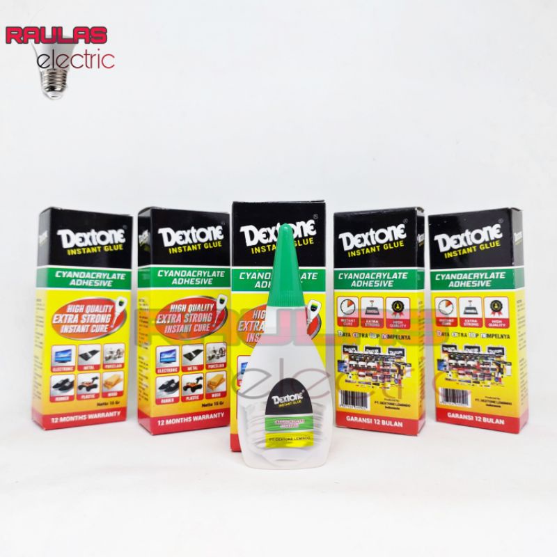 

Lem Power Glue Dextone / Lem Tetes Power Glue / Lem Cair / Lem Super Lem Korea