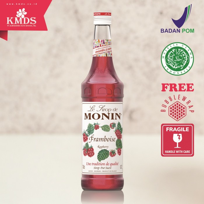 

MONIN RASPBERRY SYRUP 70 CL 700 ML