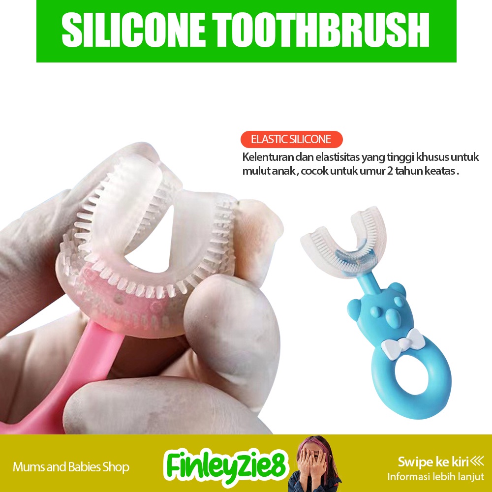 Sikat Gigi U Shape Anak / Teeth brush Anak Soft Bentuk U Usia2-12 / Sikat Gigi Silikon Bayi / Sikat Gigi Silikon / Sikat Gigi Silikon Anak / Sikat Gigi Silikon Anak / Sikat Gigi Bentuk U Anak / Sikat Gigi Bentuk U Silikon