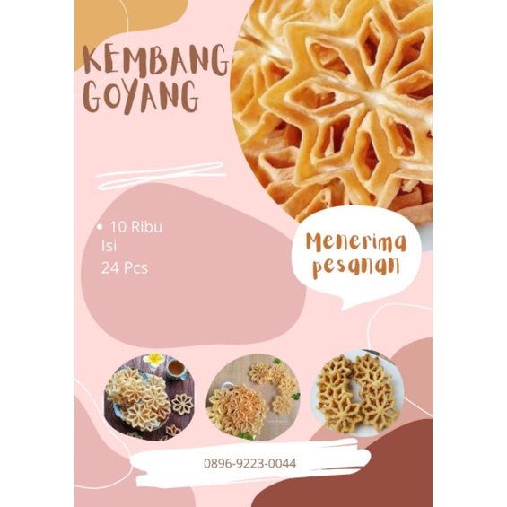 

Cemilan gembang goyang