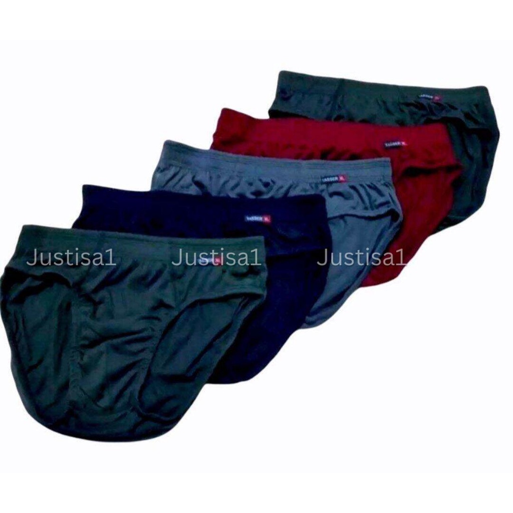 POLOS..6 Pcs Celana Dalam Pria Dewasa / CD Laki Laki Bahan Katun Termurah Berkualitas