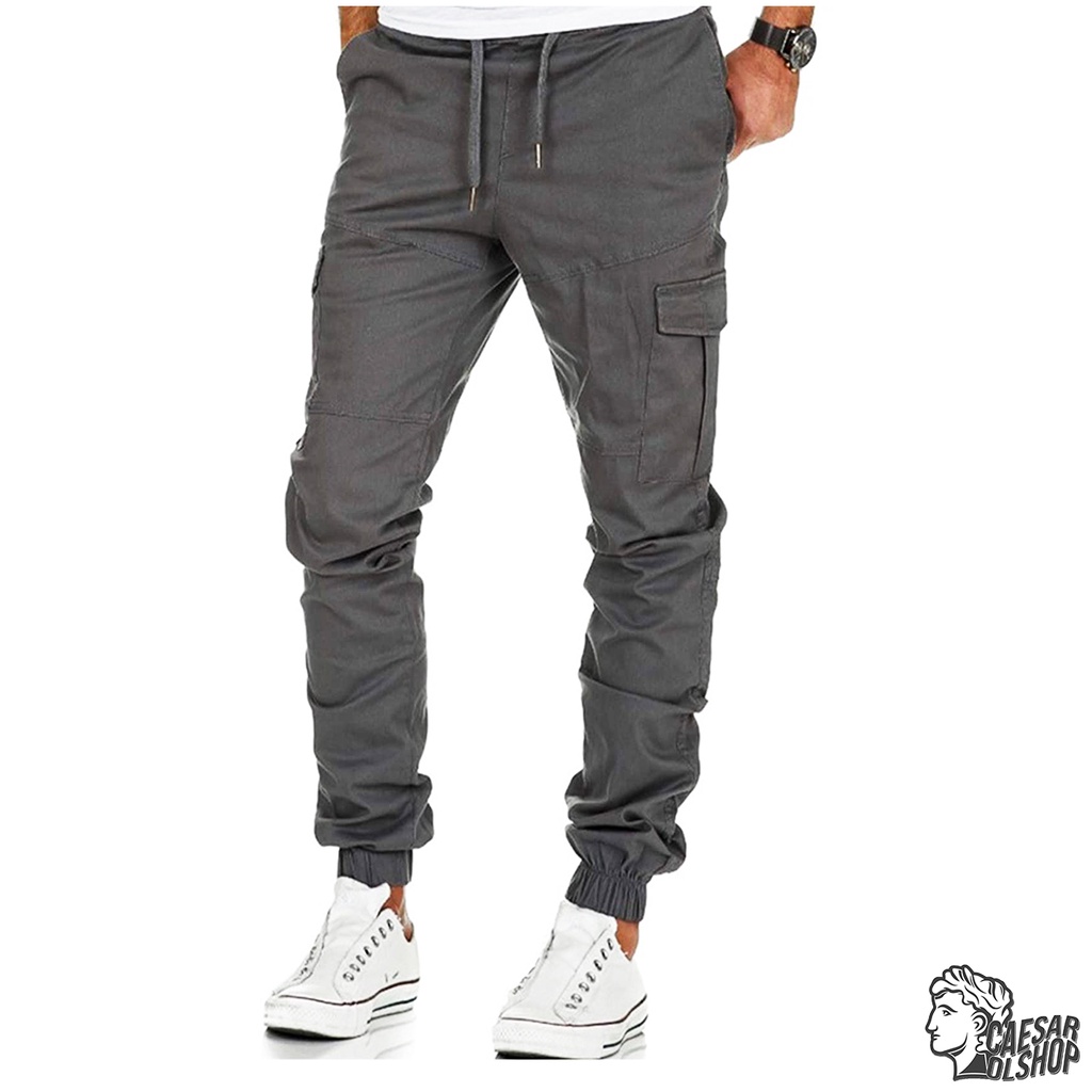 Caesar Olshop - Jogger Cargo - Altamura - Dark Grey