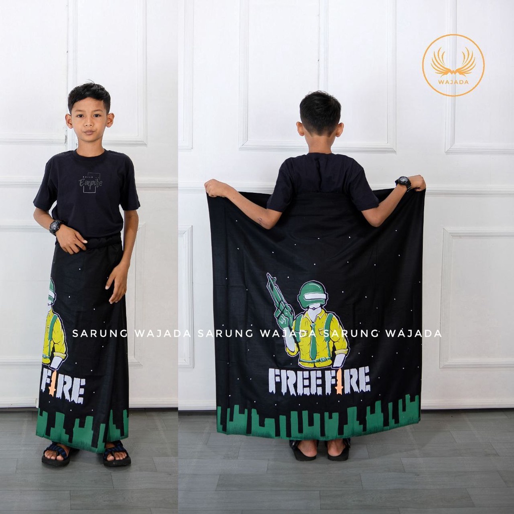 SARUNG ANAK SD SAMPE SMP | SARUNG BATIK LUKIS | LUKIS HANDMADE SARUNG GUZ AZMI