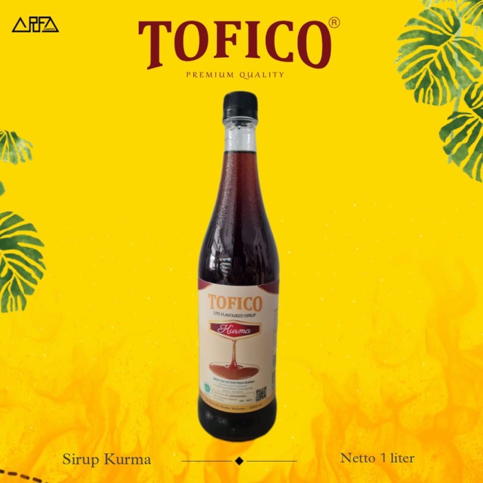 

SIRUP KURMA - TOFICO KURMA SYRUP 1000ML