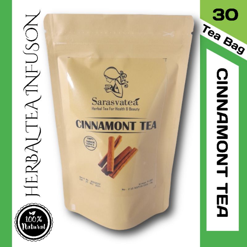 

Cinnamon Tea : Teh Kayu Manis Pure 100% Organic (30 Tea Bag)