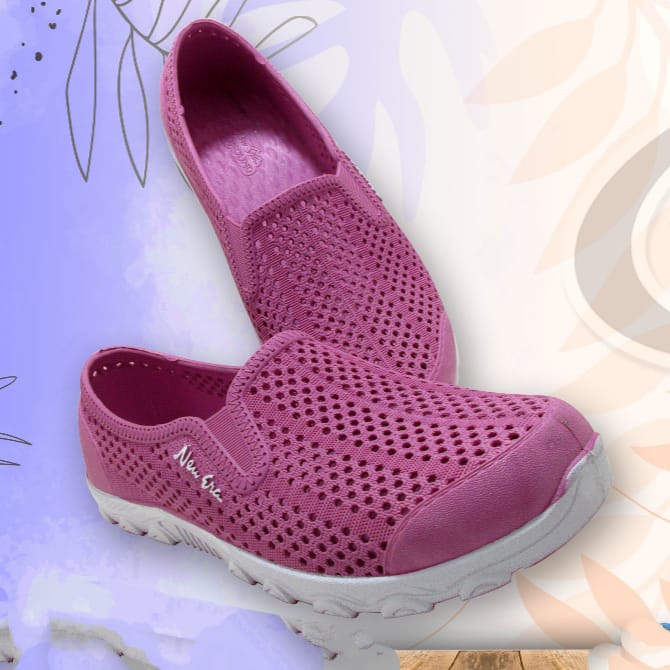 sogo NEW ERA LB 10061 Sepatu Cewek Anti Air Empuk SEPATU KARET SLIP ON