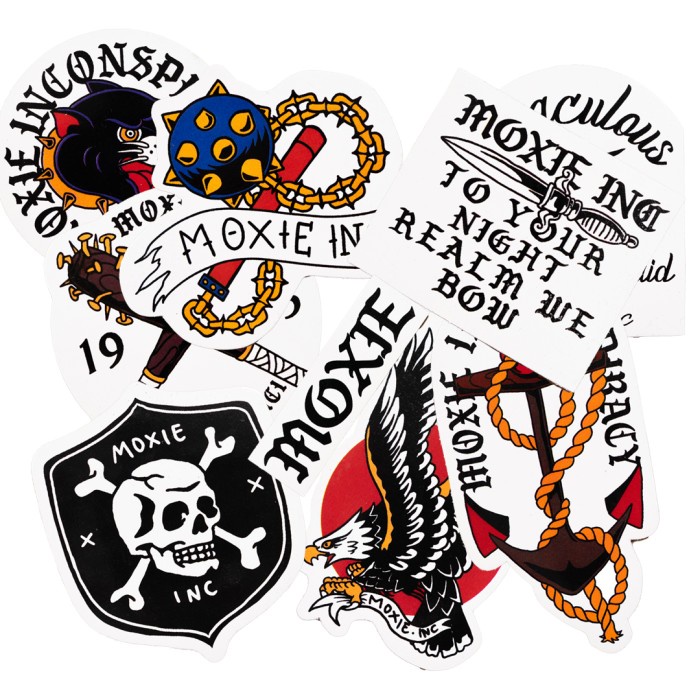 

Moxie Sticker Set isi 10 pcs random