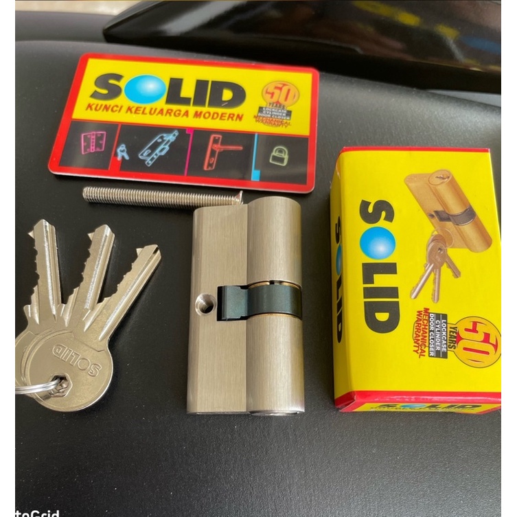 Cylinder Dekkson 60 mm/ Cylinder Dekson Knop Putar/ silinder solid kunci pintu solid silinder solid 60 mm silinder kunci dekkson/ Kunci pintu Cilinder ori dekson 60mm, anak kunci dekson