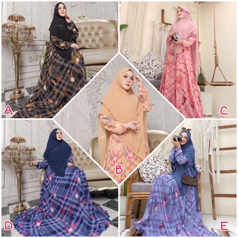 ZAZEYA gamis SYAR'I by Eldeena SYAR'I
