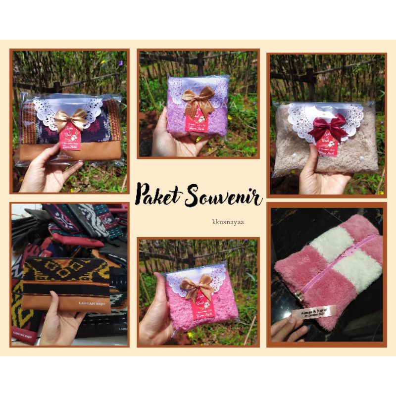 

PAKET SOUVENIR DOMPET SABLON PITA NAMA SATIN