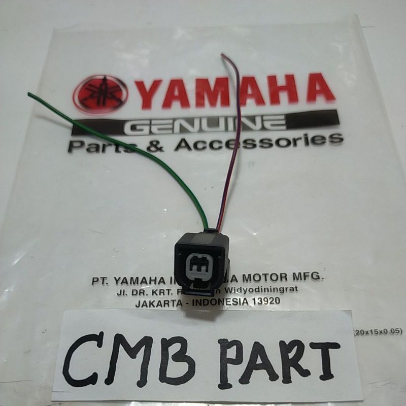 soket injektor mio j - vixion new - nmax - mx king  soket injektor kecil bawaan pabrik original