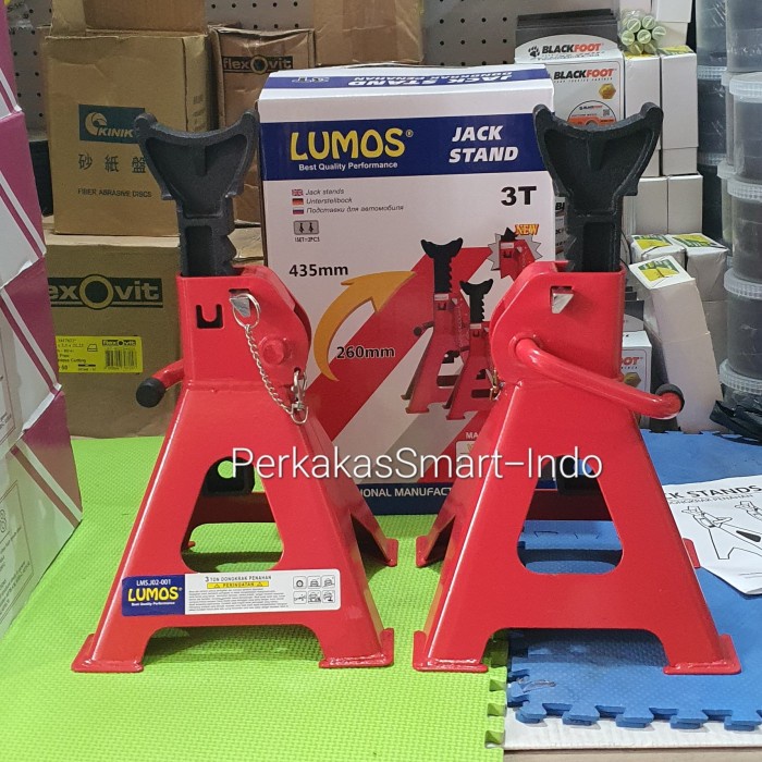 Dongkrak Jack Stand Mobil 3 Ton/Tahanan Dongkrak 3Ton