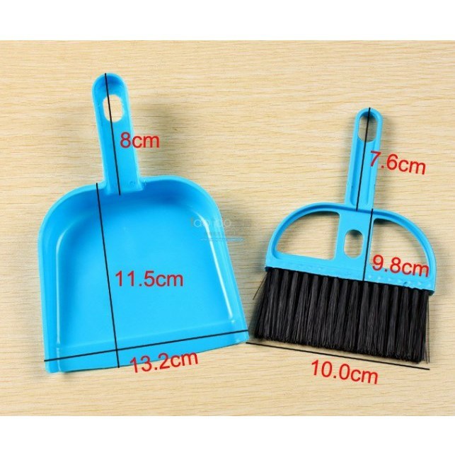 SAPU Pengki MINI SET Cikrak Mini Dustpan Serok Karpet Mobil Pembersih Meja - LPM Shop