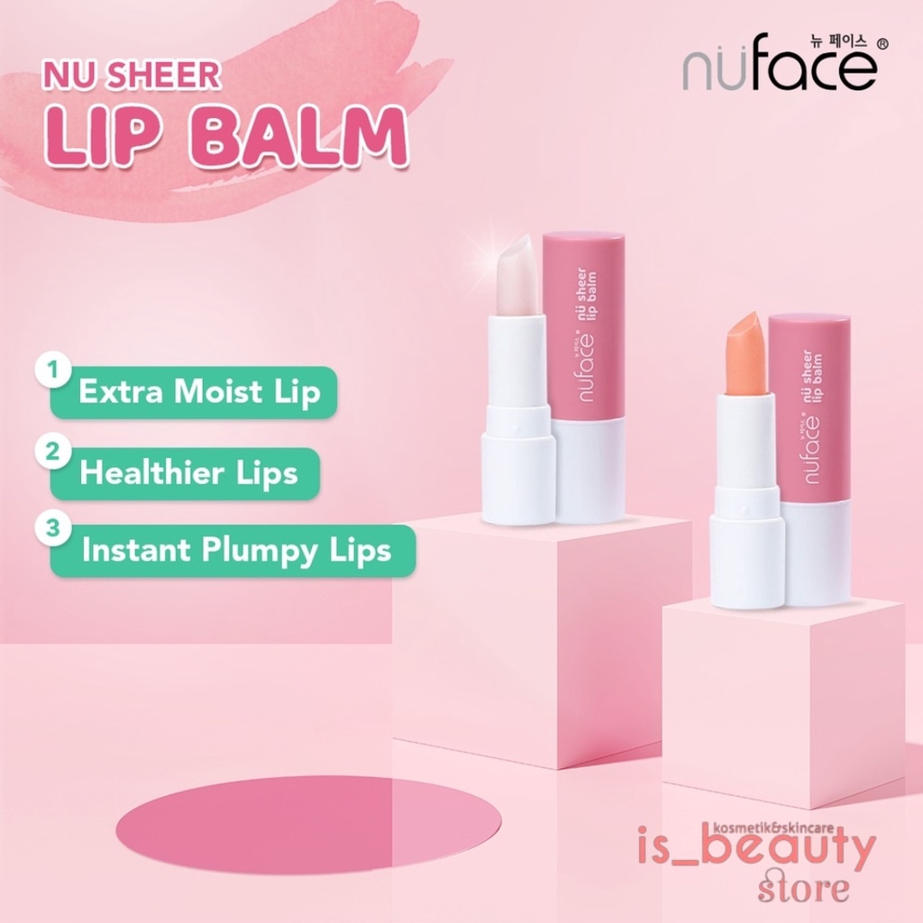 NUFACE SHEER LIP BALM