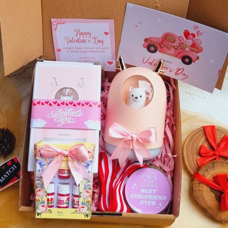 hampers valentine / kado valentine humdifier set