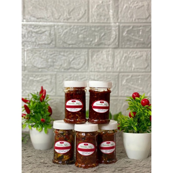 oseng baby cumi kemasan toples 150ml bisa COD