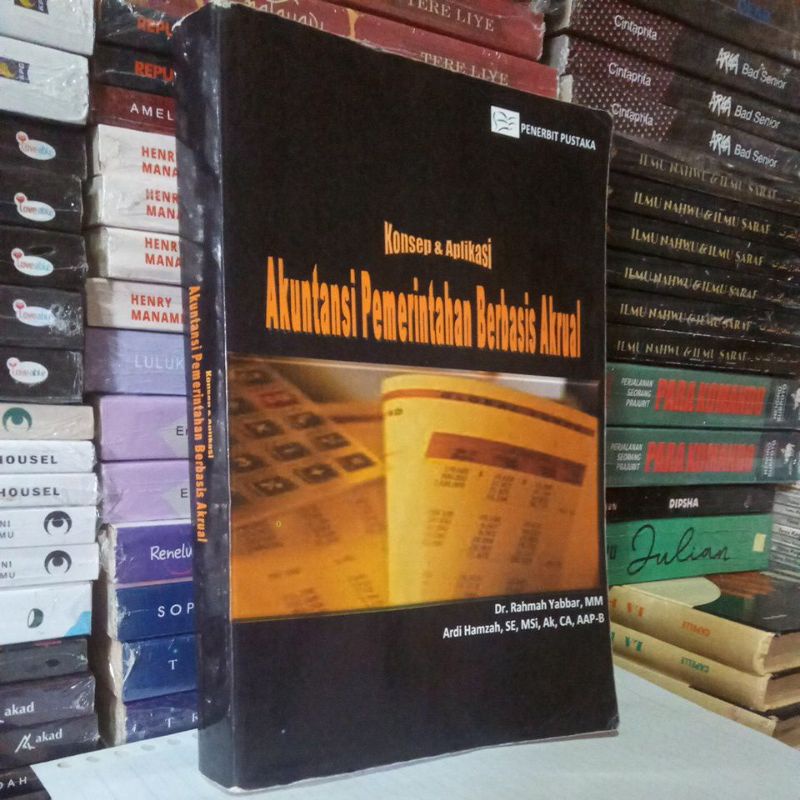 Buku KONSEP & APLIKASI AKUNTANSI PEMERINTAHAN BERBASIS AKRUAL