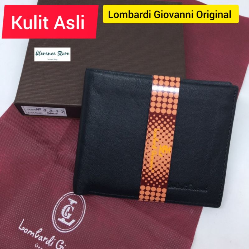 PROMO Dompet Pria Kulit Asli-Dompet Lombardi Giovanni Original 3317
