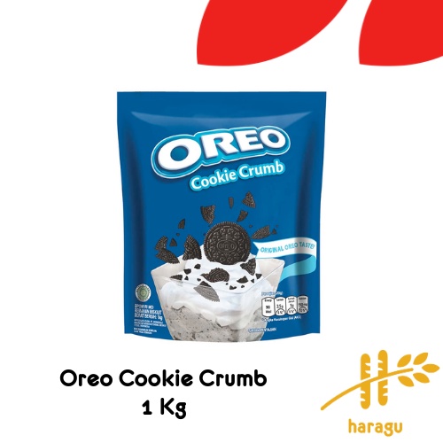 

Oreo Cookie Crumb/Remukan Oreo Tanpa Cream (Topping) 1KG