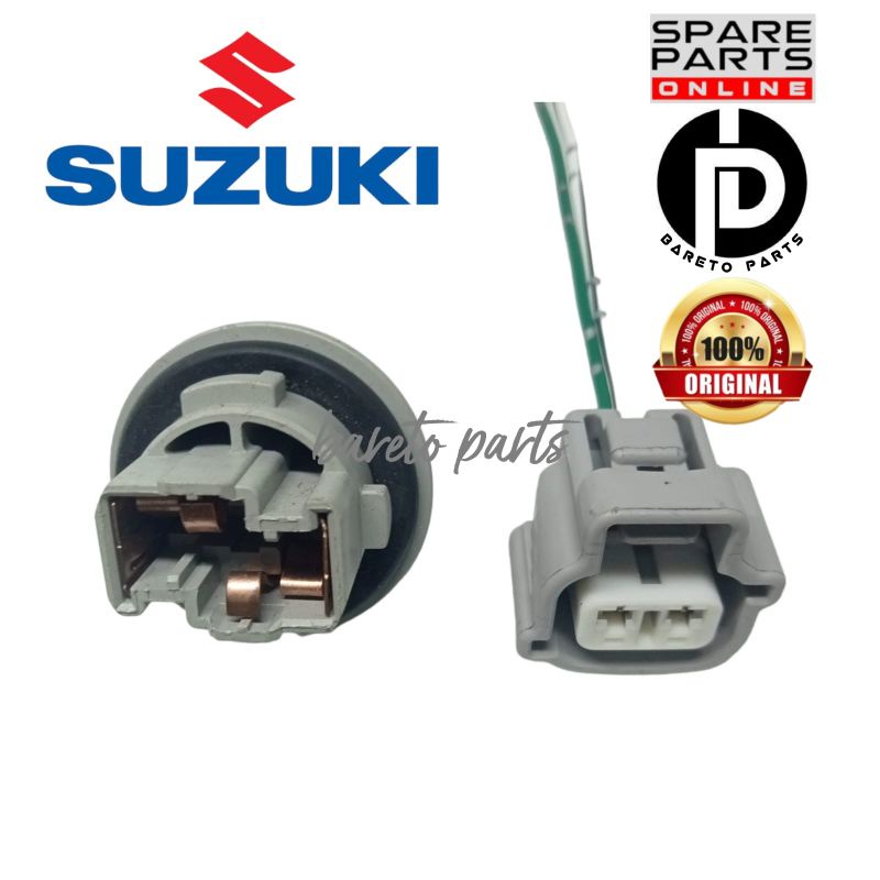 1SET FITING+SOKET+KABEL LAMPU SEIN ALL MOBIL SUZUKI ORI