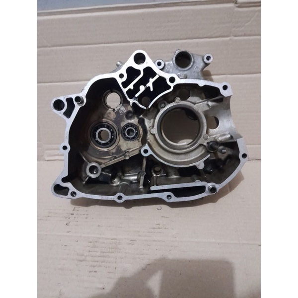 Crankcase kiri Revo absolute Blade 110 karbu original copotan kalter rengkes blok mesin
