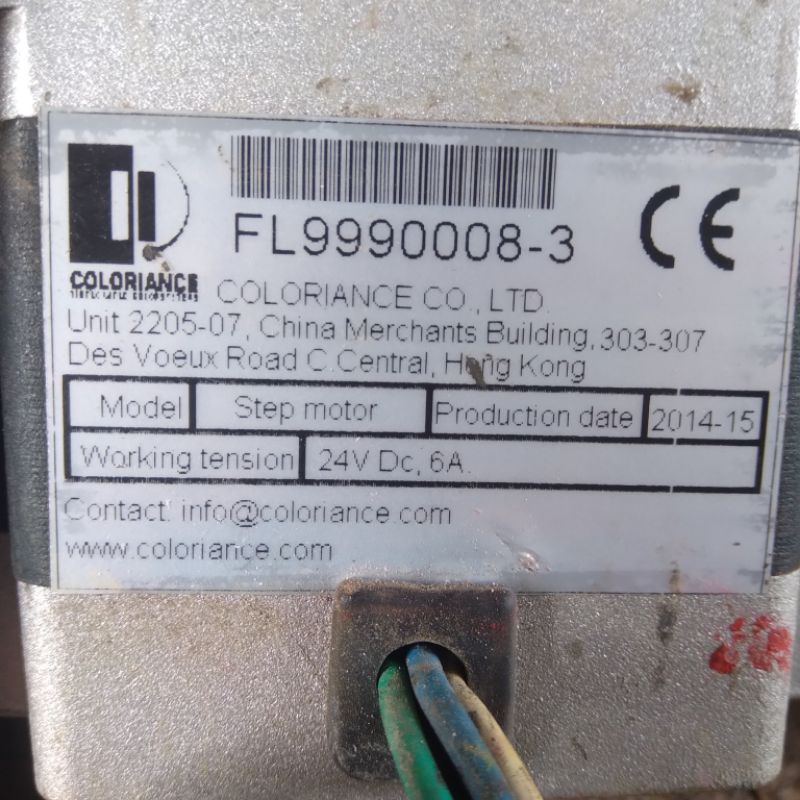 Stepper Motor Nema 34 24V 6.A 4Wyre