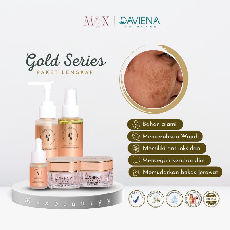 Daviena Skincare Gold Series