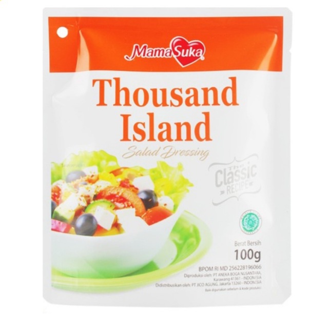 

Saus Salad Mama Suka 100g