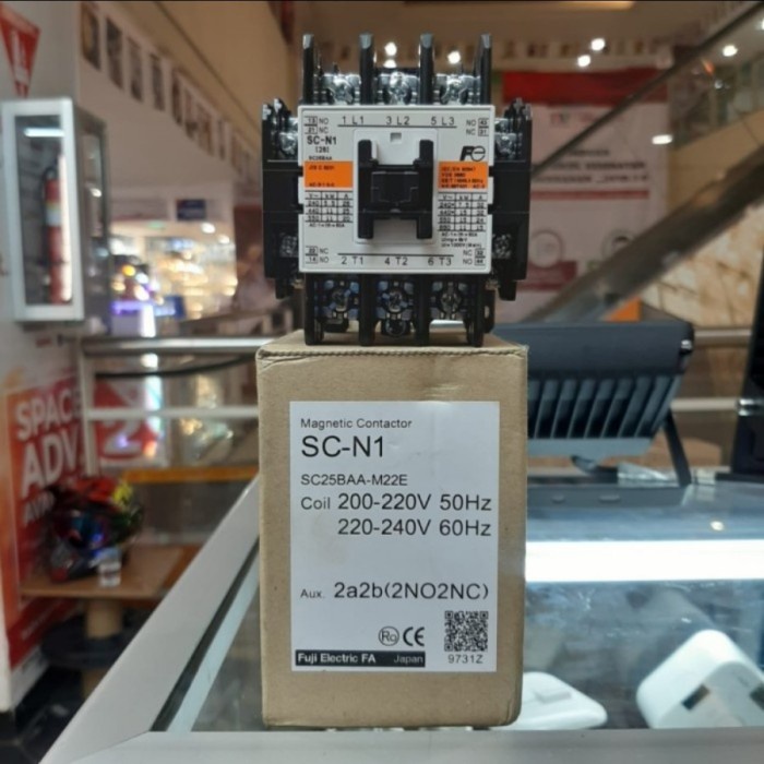 Kontaktor / Contactor Fuji SC-N1 SCN1 SC-1N SCN-1