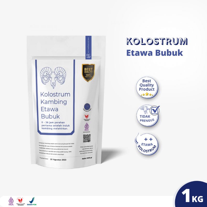 Premium susu kambing etawa colostrum ternak syams