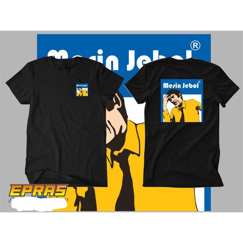 Kaos Parodi Oskadon Mesin Jebol, Lengan Pendek, bahan 24s