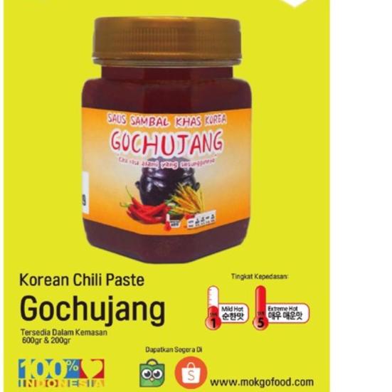 

Limited | KSH|GOCHUJANG HALAL MUI CERTIFIED by Mokgo Juseyo© 200GR