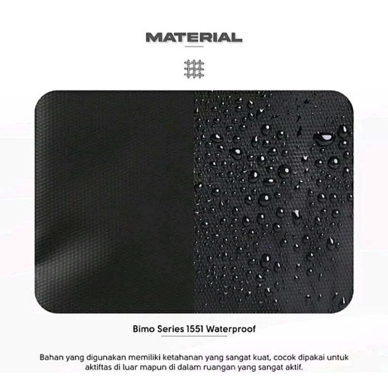 Tas Selempang Pinggang Pria Wanita Waistbag Orchid 008 Anti Air Slempang Akn premium