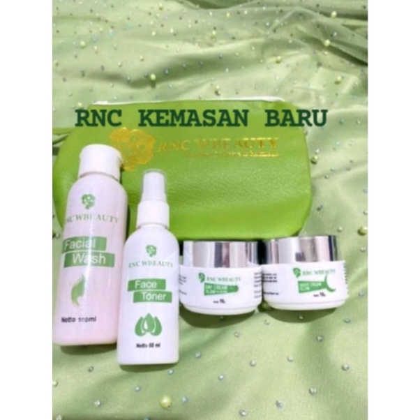 RNC w beuty siap kirim READY stok original  kemasan pouch new| terlaris skincare rnc w glow