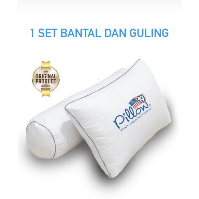 1 SET BANTAL + GULING - PILLOW BANTAL GULING HOTEL MURAH Original 100%