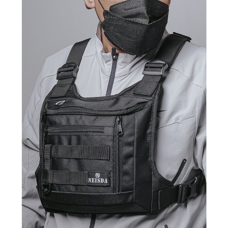 CHEST BAG GOLDY - Tas dada Pria Tactical Neisda new Cordura